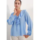 Big Dart Vrouwen Viscose Mix Blouse