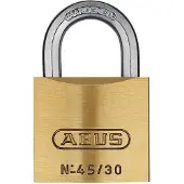 ABUS Cilinderhangslot | breedte slotlichaam 29 mm | messing verschillendsluitend | 1 stuk - 80611 80611