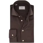 Eton Overhemden Contemporary Fit bruin