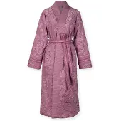 Pip studio Jasmin Jacquard Bathrobe Badjas - Licht roze - XS