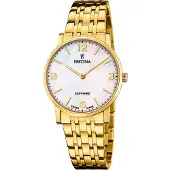 Festina Horloge Swiss Made Beige