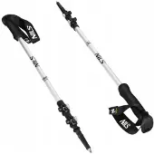 NILS TK8602 Trekkingstokken - Verstelbaar, Wit, Nordic Walking