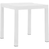 CLP Tuintafel Kato - Vierkant - 73 x 73 cm - wit