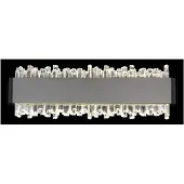 Globo Zwarte wandlamp Stalagmita 25cm