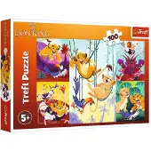 Trefl 16478, 100 stuks, Getekende films, Geschikt voor kinderen vanaf 5 jaar