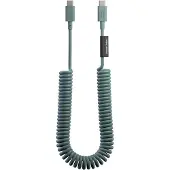 Native Union Pop Cable - Slate Green - USB-C naar USB-C - 2.4M - 60W