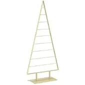 vidaXL Metalen kerstboom KUOPIO 210 cm Staal Goud