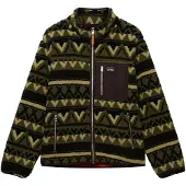 Superdry Abstract Fleece Through Sweatshirt Met Rits