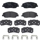 Brembo Remblokken set P 30 036 Brembo voor o.a. HYUNDAI, KIA, SSANGYONG