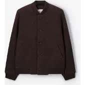 Sissy-Boy Donkerbruine wollen bomber jack | Maat: XL