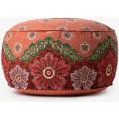 Sissy-Boy Multicolour Poef Met Bloemenprint