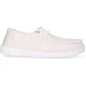HeyDude Instappers Dames Wendy Beige Jersey Maat 43