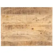 vidaXL Tafelblad 25-27 mm 80x70 cm massief mangohout