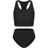 Slazenger Dames/Dames Xtra Life Lycra Bikiniset (Zwart)