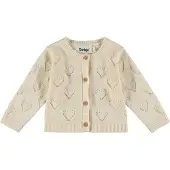 Dirkje Meisjes Vest - Antique white