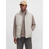 Jack & Jones Bodywarmer 'JJESOHO' lichtgrijs