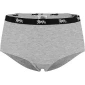 Lonsdale Katoenen slipjes met logo voor dames (Grijs Marl Marl)