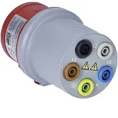 As Schwabe Meetadapter 4mm-veiligheidsbus - CEE-stekker 16 A 5-polig
