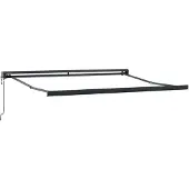 vidaXL Markies, antraciet, 3 x 2,5 m, metaal