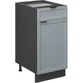 Vicco Keukenonderkast Fame-Line Licht blauw-grijs 40 cm zonder werkblad, Model 50626