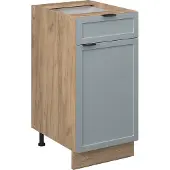 Vicco Keukenonderkast Fame-Line Licht blauw-grijs 40 cm zonder werkblad, Model 50744