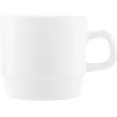 Arcoroc Restaurant Stapelbare Kop 220ml - Wit Gehard Glas