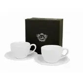 Duo .2 Espresso Kopjes ALICE Wit - Porselein