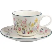 MPLCo Keramische Kop & Schotel 250ml - Bloemrijk Design