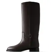 L37 HANDMADE SHOES Boots 'RIDE INTO TOMORROW' donkerbruin