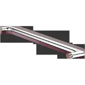 Keuco Edition 400 - Handdoekhouder, lengte 80 cm, chroom 11501010800