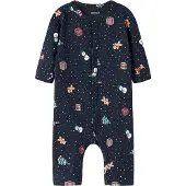 Name it Nachtkledij 'NBNVISMAS' navy / spar / donkerrood / wit