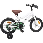 vidaXL Kinderfiets 12 Inch voor 2-4 jaar oud Wit