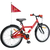 vidaXL Kinderfiets, 20 inch, geschikt voor kinderen van 6-11 jaar, rood