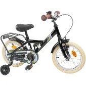 vidaXL Kinderfiets 16 Inch voor 4-6 jaar oud Zwart