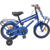 vidaXL Kinderfiets 16 Inch voor 4-6 jaar oud Donkerblauw