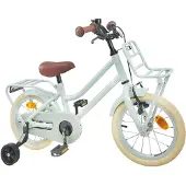 vidaXL Kinderfiets, 14 inch, geschikt voor kinderen van 3-5 jaar, lichtgroen