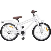 vidaXL Kinderfiets 20 Inch voor 6-11 jaar oud Wit