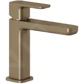 Kludi Renon - Wastafelkraan met Push-Open afvoer, EcoPlus, geborsteld brons 42289N175
