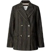 Pepe Jeans Blazers 'Leison' kaki / zwart / wit