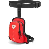 REV'IT! Node H2O, waterdichte beenzak ,Rood/Zwart ,Een maat