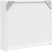 vidaXL Badkamerkast met spiegel en LED 60x13x52 cm wit