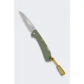Gerber LST Mini 1074530, Stonewashed 440A, Green Nylon zakmes