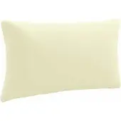 vidaXL Rugkussen PUTTEN 100% Polyester Crèmekleurig 80 x 40 x 15 cm