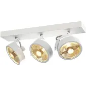 SLV KALU 3 QPAR plafondlamp, matwit, ES111, max. 3x75W