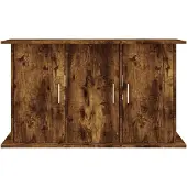 vidaXL Aquariumstandaard 101x41x58 cm bewerkt hout gerookt eikenkleur