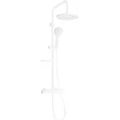 Mexen KX05 opbouwdoucheset met regendouche en thermostatische kraan, wit - 771500591-20