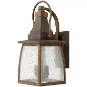 Elstead Lighting LED Wand Buitenlamp Montauk | 2X E14 Max 60W | IP44 | Dimbaar | Sienna