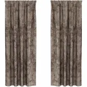 vidaXL Velvet Gordijnen 2 st Cappuccino 260 x 140 cm Fluweel