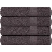 vidaXL Saunahanddoeken FROGN 4 st 80x200 cm 360 g/m² antraciet