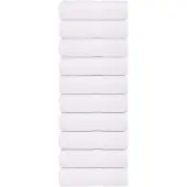 vidaXL Washandjes FROGN 10 st 30x30 cm 360 g/m² wit